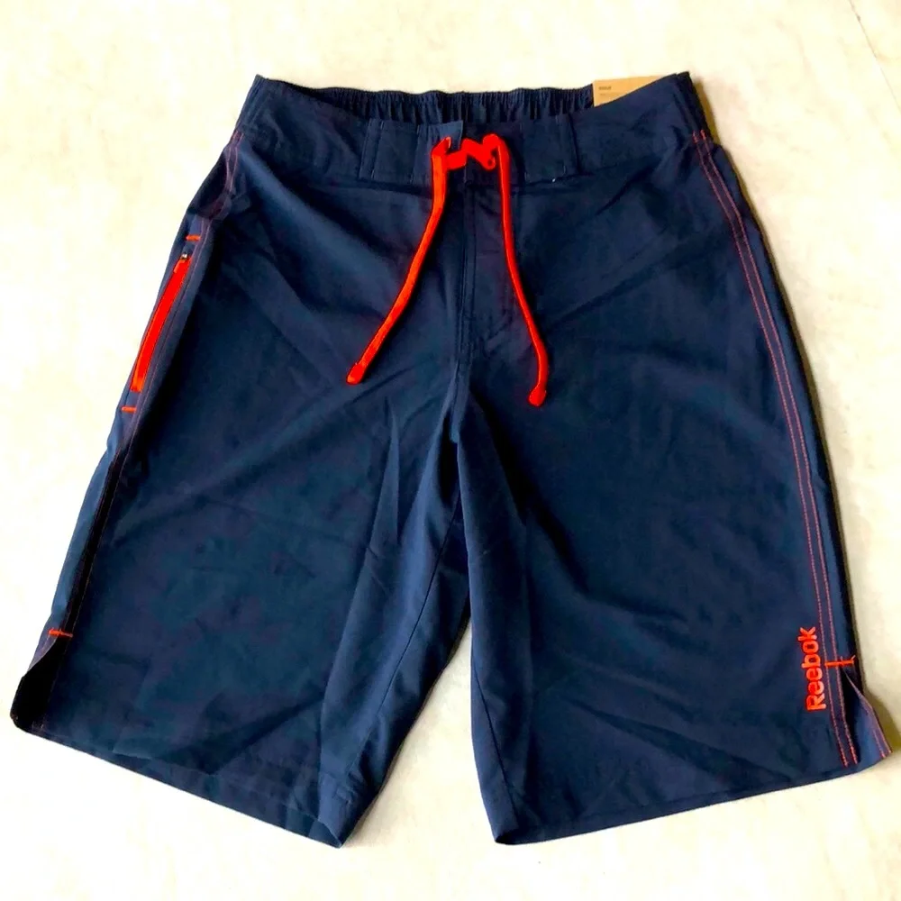 Reebok Men’s PlayDry Classic Cut for Built-In Performance Workout Shorts Size S